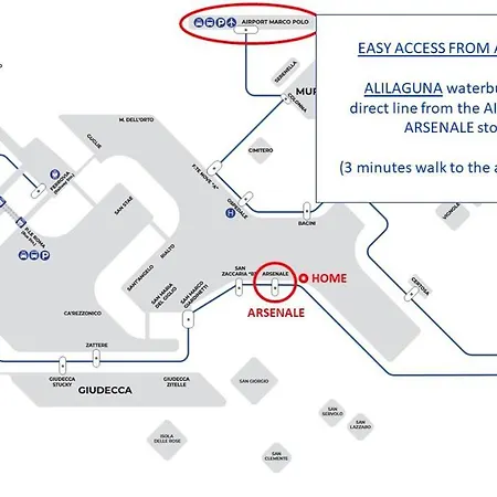 Corte Formenta - 5 Minuti Da Biennale Apartmán Benátky